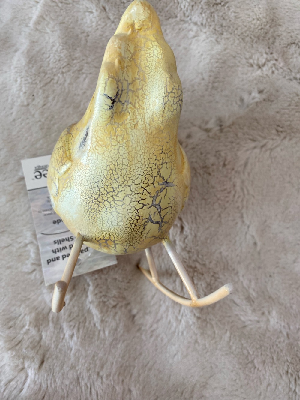 Eangee Home Design Rustic hand painted Rocking Chicken - Picture 7 of 10